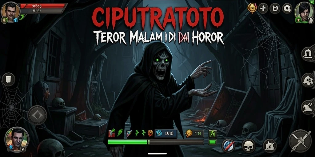 Tampilan menegangkan dari gameplay CIPUTRATOTO yang penuh kengerian.