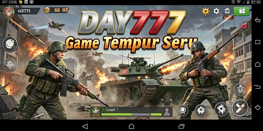 Tampilan gameplay DAY777 yang menegangkan dan penuh aksi.