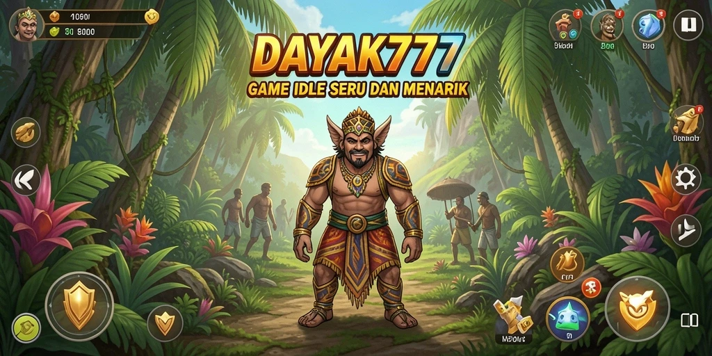 Tampilan gameplay DAYAK777 yang menarik dan interaktif.