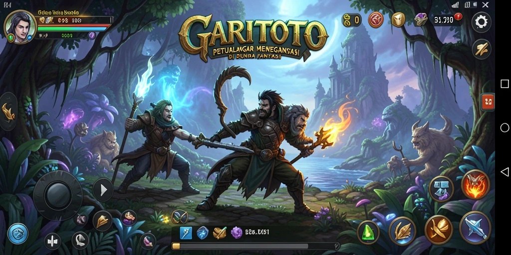 Screenshot GARITOTO menampilkan aksi seru dalam petualangan yang penuh tantangan.
