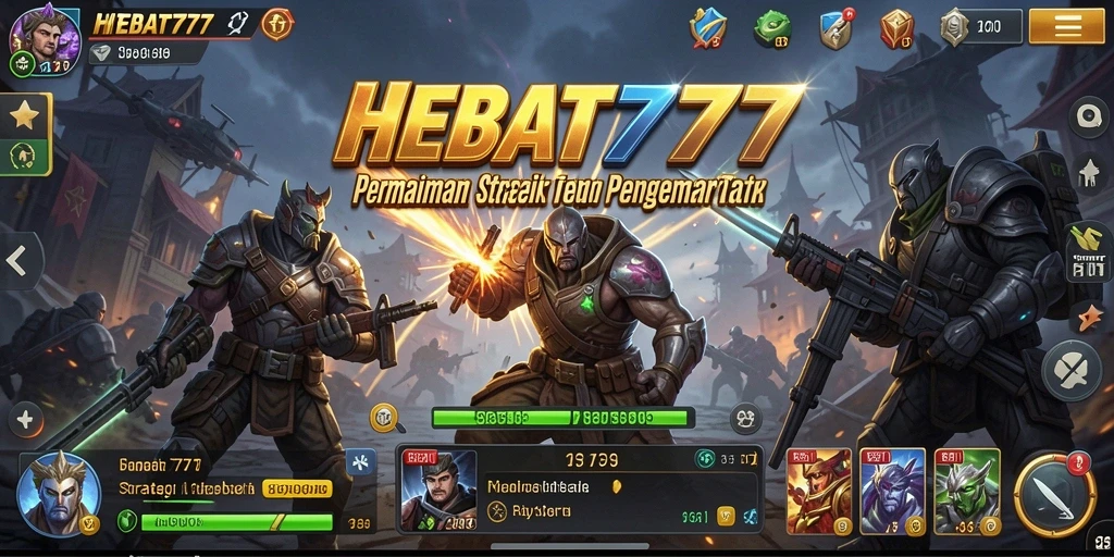Tampilan gameplay HEBAT777 yang menarik dan penuh taktik.