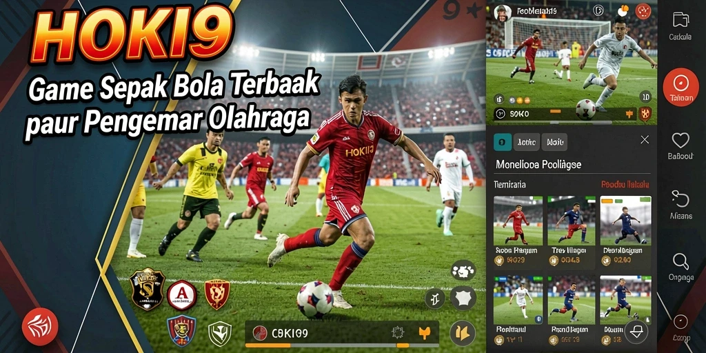 Gameplay HOKI9 yang menarik dengan grafik yang memukau dalam pertandingan sepak bola.