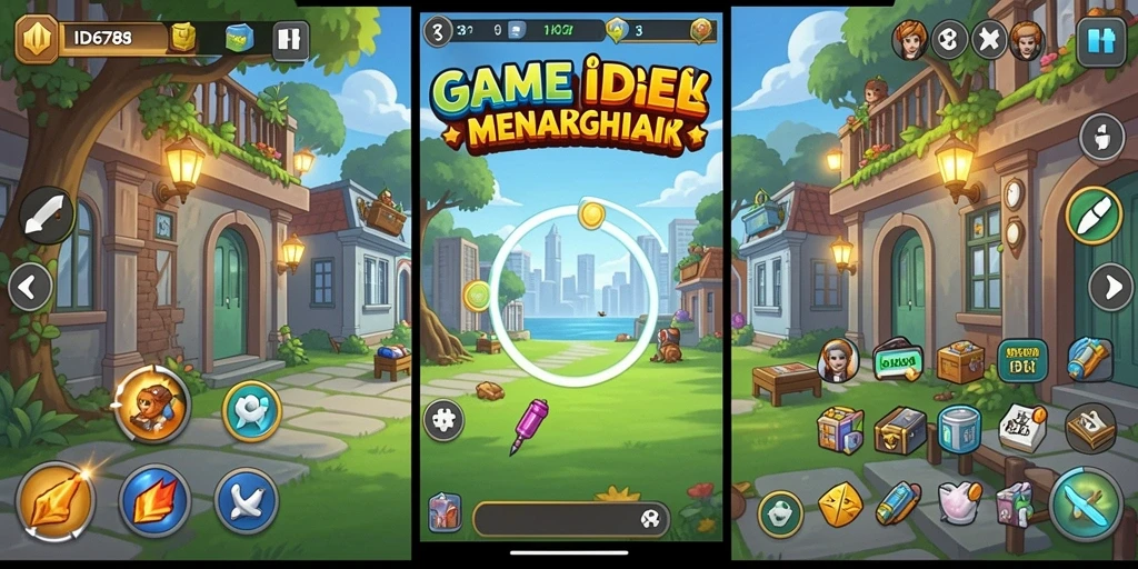 Screenshot gameplay menunjukkan interaksi menarik dalam ID6788.