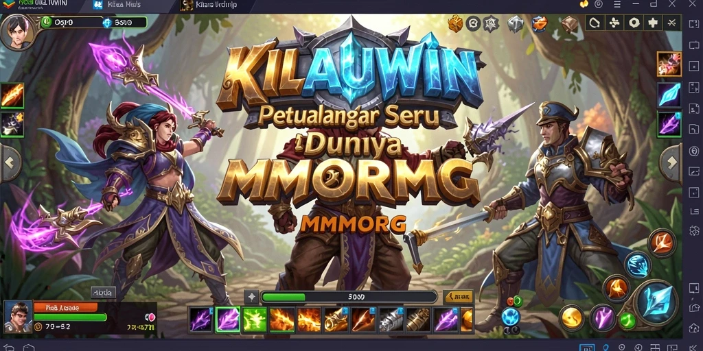 Gameplay KILAUWIN yang menarik dengan aksi pertempuran seru dan dunia yang luas.