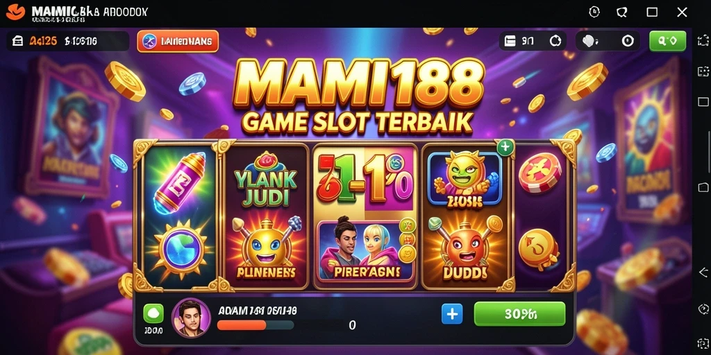 Tampilan gameplay mengasyikkan dari MAMI188 dengan tema Slot yang beragam.