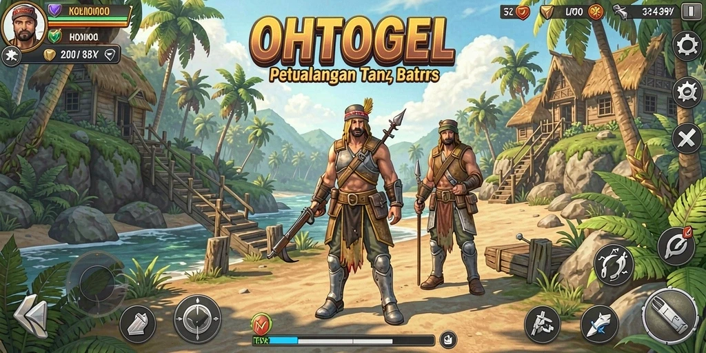 Tangkapan layar OHTOGEL menampilkan aksi petualangan di dunia terbuka yang menarik.