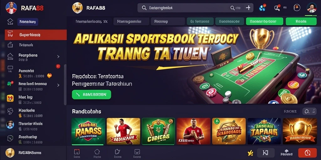 Tampilan gameplay RAFA88 yang menarik saat bertaruh.