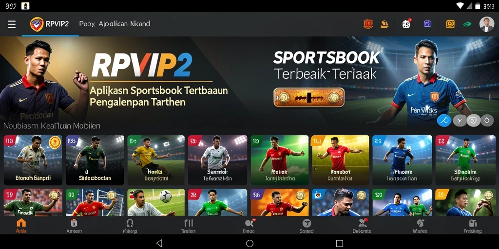 Tampilan gameplay RPVIP2 yang menarik dan interaktif untuk taruhan olahraga.