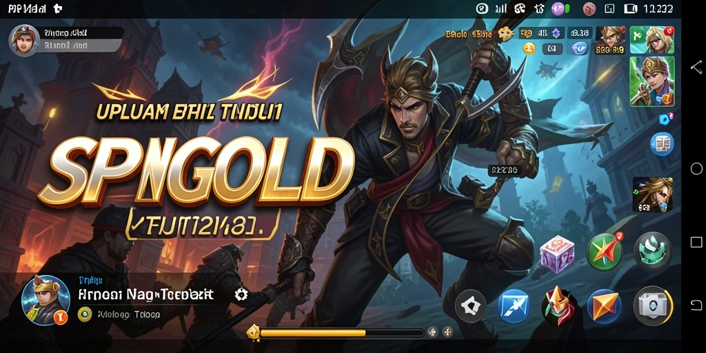 Tampilan antarmuka SPINGOLD yang intuitif dan fungsional.