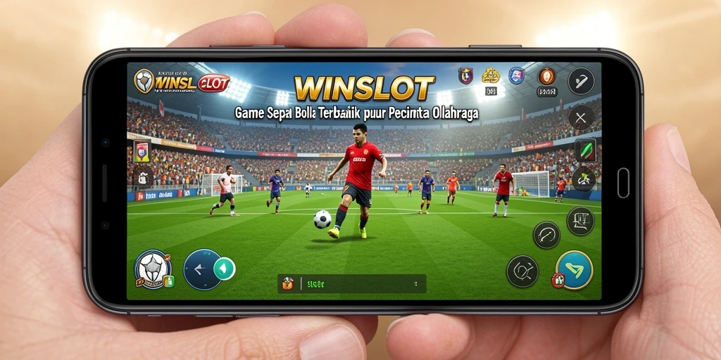 Tampilan gameplay WINSLOT dengan aksi seru di lapangan.